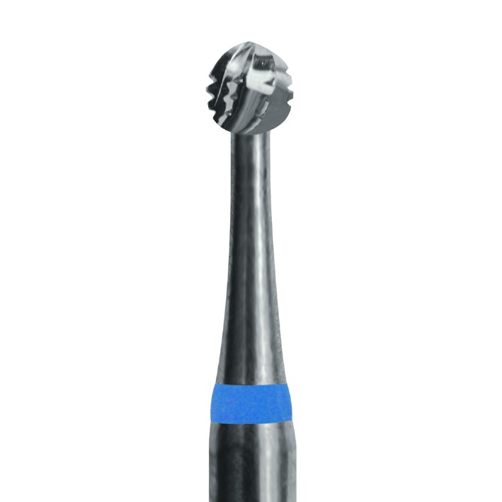 Dental Burs spherical, high cutting efficiency, cross-cut